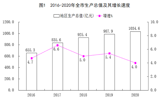 忻州市2020年国民经济和社会发展统计公报